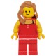 Dáma v červeném, Minifigurka pro LEGO Town set Detektivní kancelář