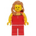 Dáma v červeném, Minifigurka pro LEGO Town set Detektivní kancelář