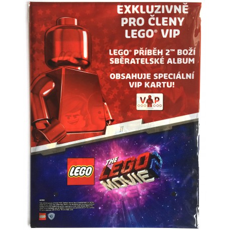 Boží sběratelské album LEGO MOVIE 2 - EXKLUZÍVNÍ pro členy LEGO® VIP