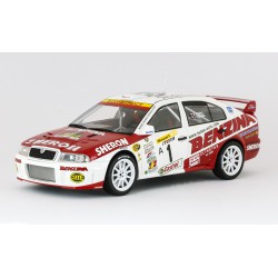2002 Škoda Octavia WRC Evo3 − Barum Rally Zlín 2002 − Kresta/Tománek − Foxtoys 1:18