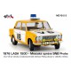 1974 LADA 1500 – VEŘEJNÁ BEZPEČNOST, OO VB Praha 4 – z filmu Vánoce u Matěnů – Model DEPO 1:18