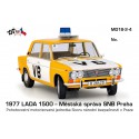 1977 LADA 1500 – MS SNB Praha, Pohotovostní motorizovaná jednotka Sboru národní bezpečnosti – Model DEPO 1:18