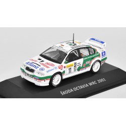 2001 Škoda Octavia WRC – Rallye Monte Carlo 2001 - Schwarz a Hiemer – DeAgostini 1:43