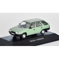 1990 Škoda Forman – Zelená topolová – DeAgostini 1:43