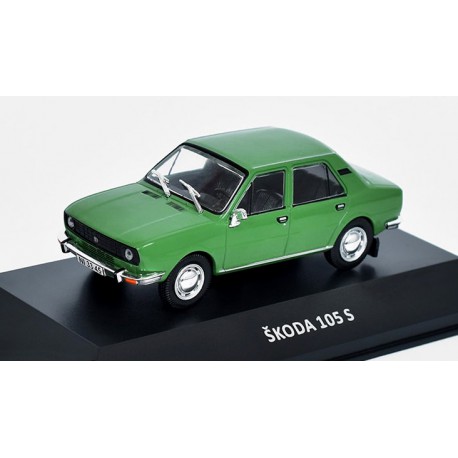 1978 Škoda 105 S – zelená – DeAgostini 1:43