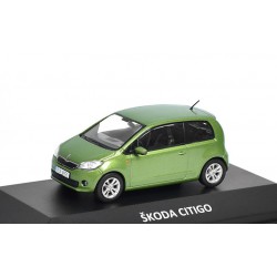 2011 Škoda Citigo – zelená metalíza – DeAgostini 1:43