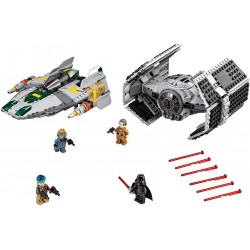 Vaderova stíhačka TIE Advanced proti stíhačce A-Wing, LEGO Star Wars 75150