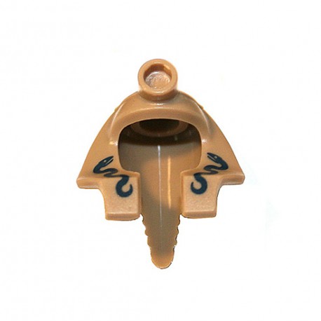 Pokrývka hlavy Mumie Faraona, LEGO 90462 Pharoah Headdress Nemes